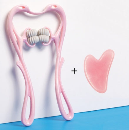 Six-Wheel Neck Massager | Manual Roller Tool