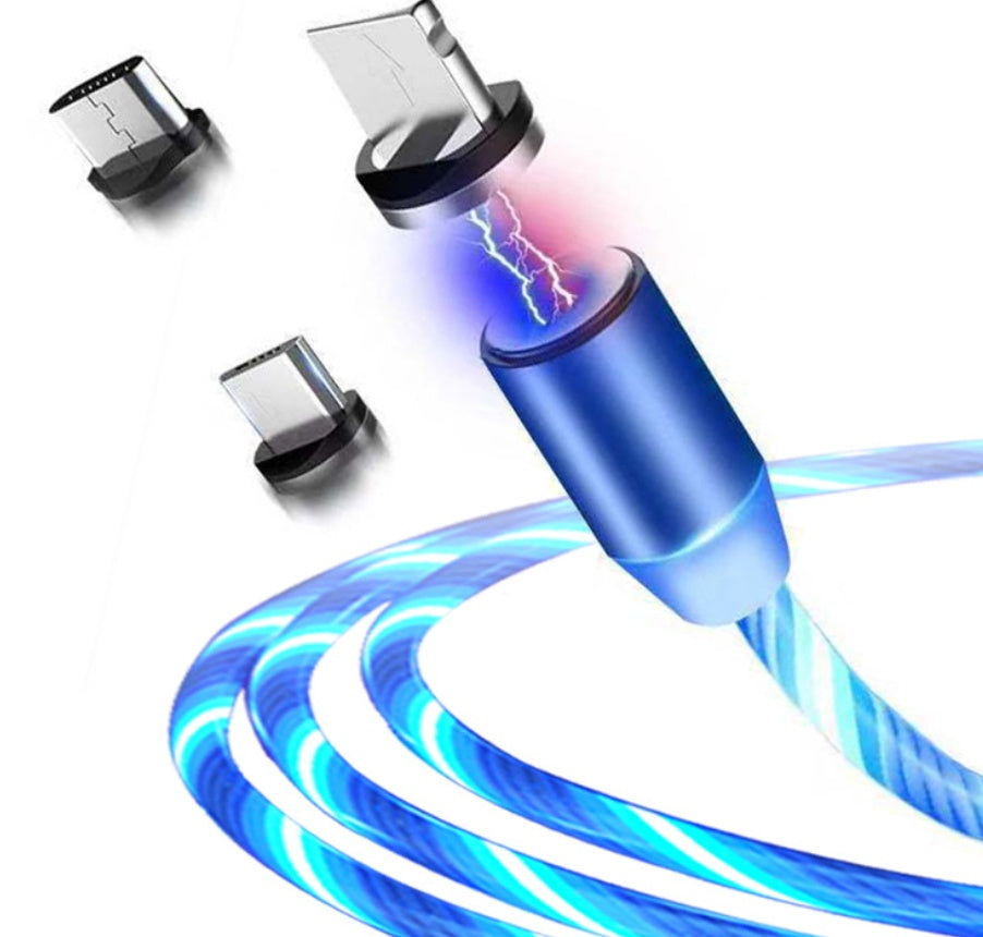Magnetic Streamer Cable | Flowing Light for iPhone & Android