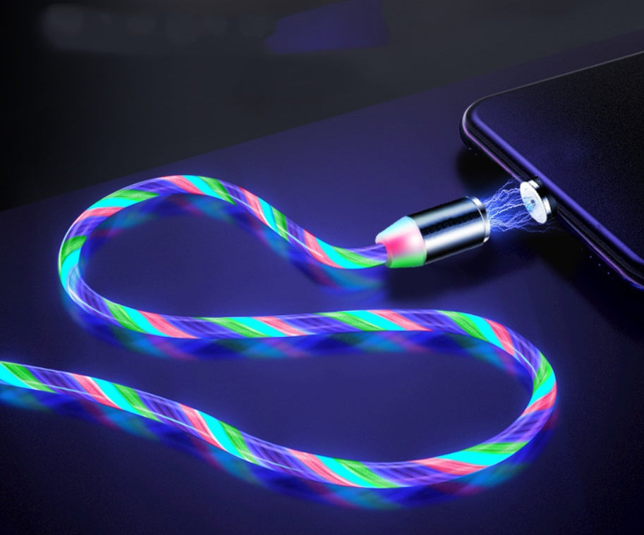 Magnetic Streamer Cable | Flowing Light for iPhone & Android