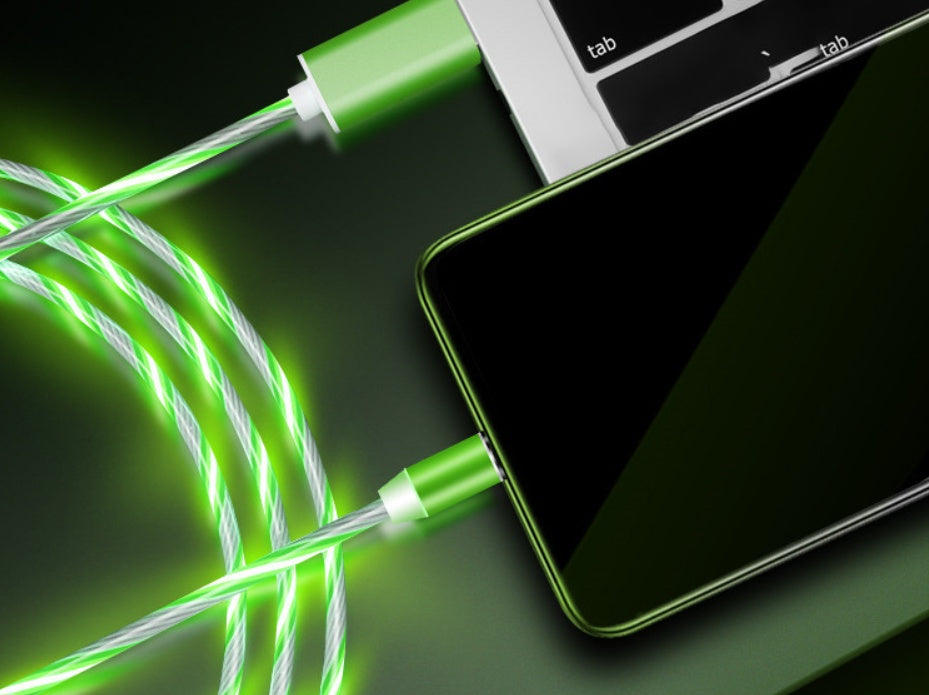 Magnetic Streamer Cable | Flowing Light for iPhone & Android