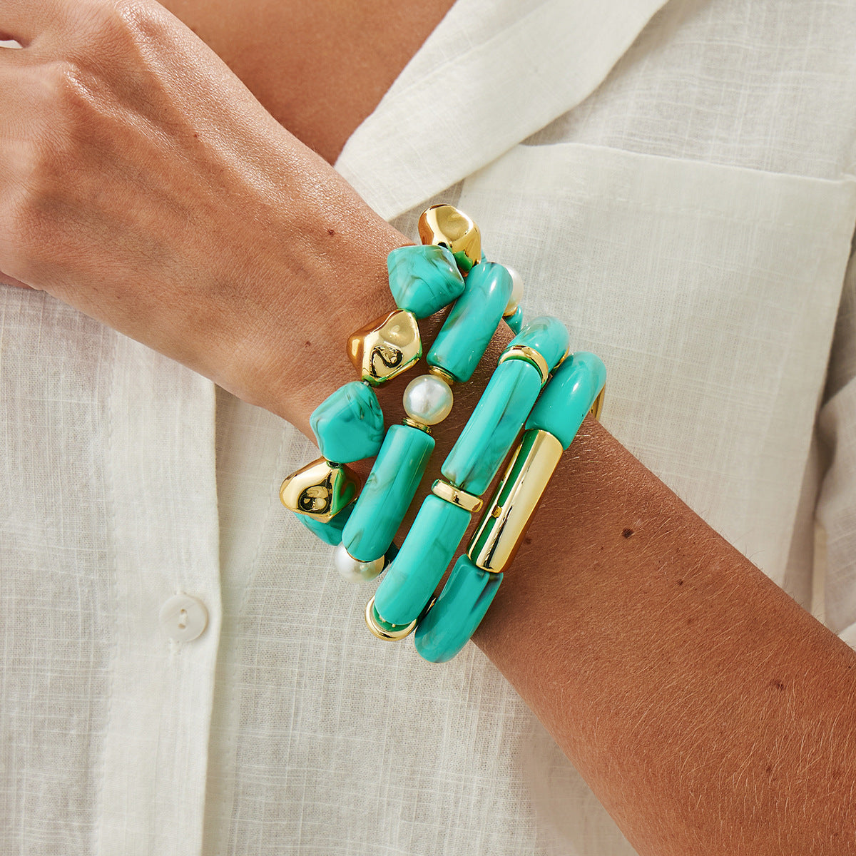 Resin Bracelet | Simple All-Match Design