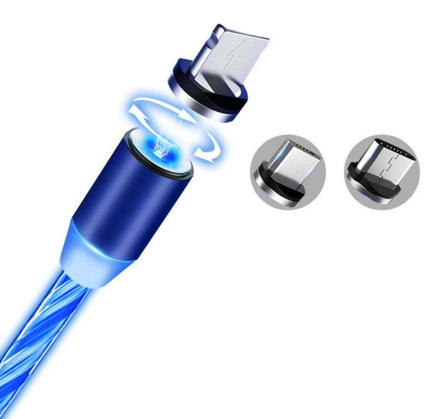 Magnetic Streamer Cable | Flowing Light for iPhone & Android