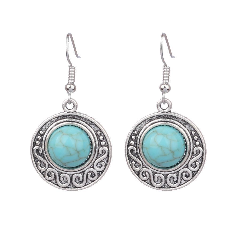 Retro Alloy Earrings | Statement Fashion