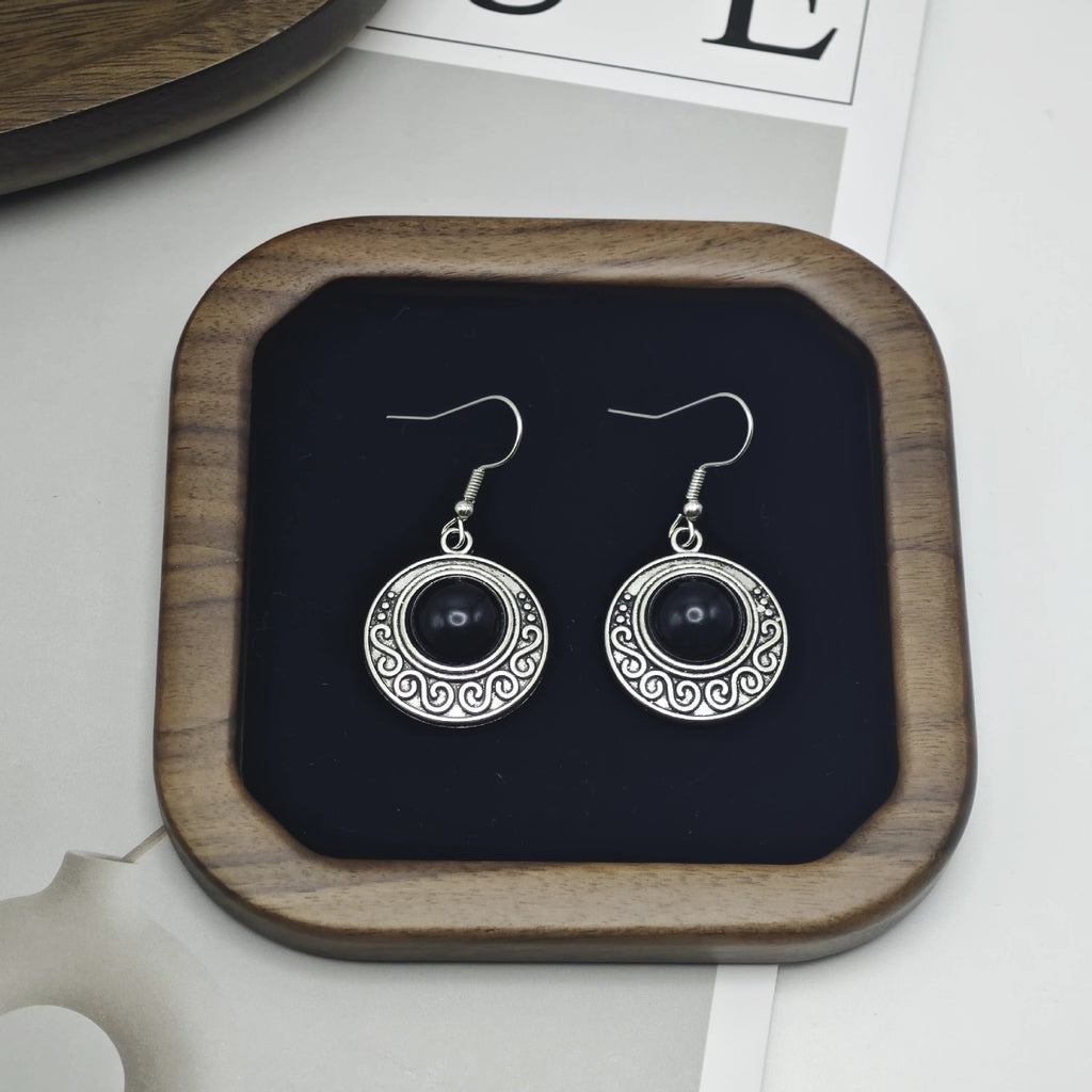 Retro Alloy Earrings | Statement Fashion
