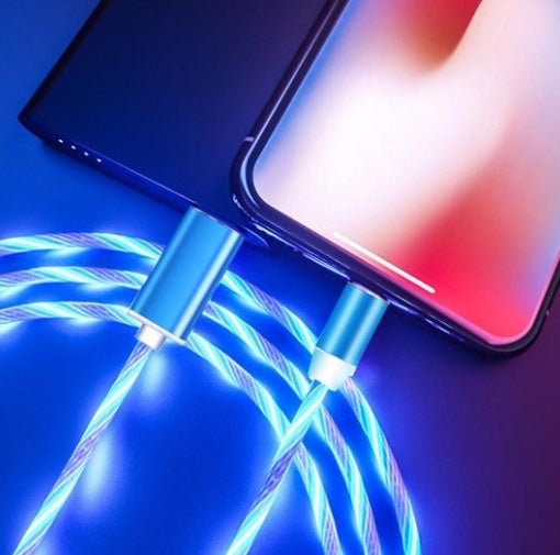 Magnetic Streamer Cable | Flowing Light for iPhone & Android