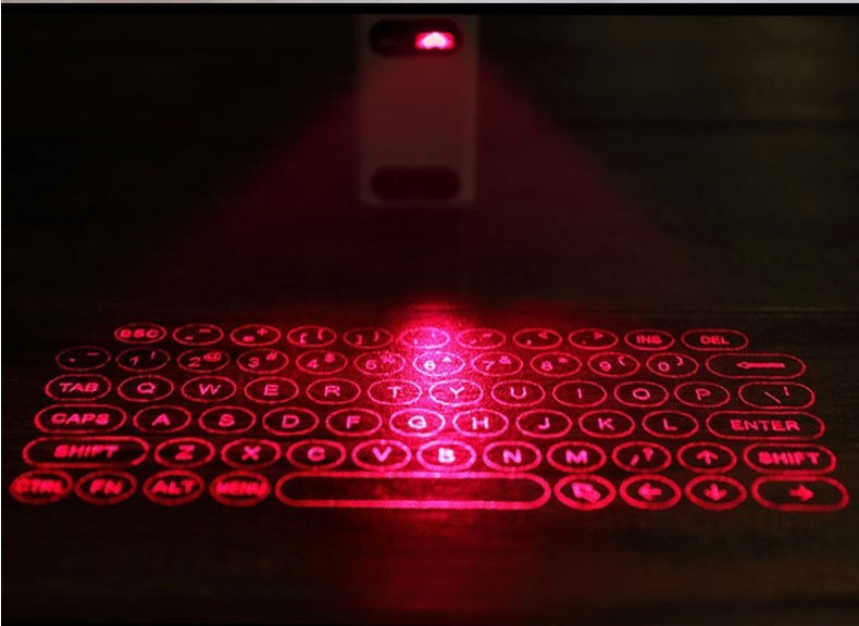 Virtual Laser Keyboard | Bluetooth Wireless Projector**