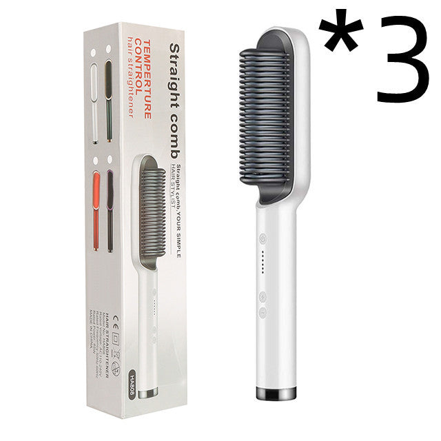 2 in 1 Hair Straightener & Curler | Hot Comb
