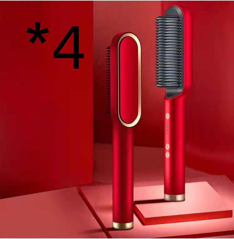 2 in 1 Hair Straightener & Curler | Hot Comb