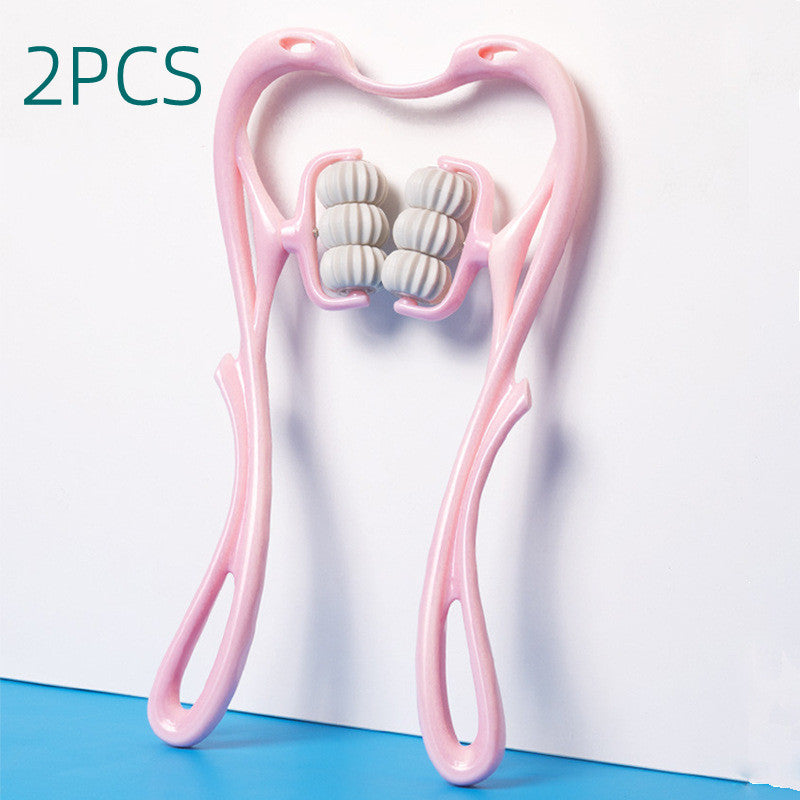 Six-Wheel Neck Massager | Manual Roller Tool