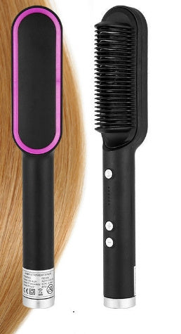 2 in 1 Hair Straightener & Curler | Hot Comb