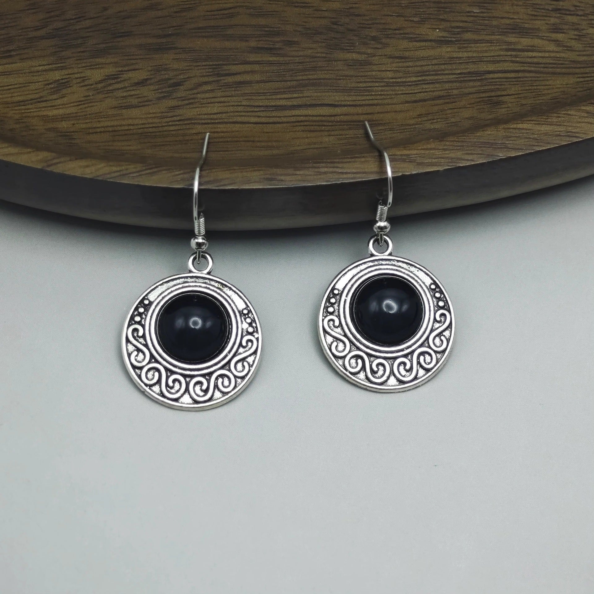 Retro Alloy Earrings | Statement Fashion